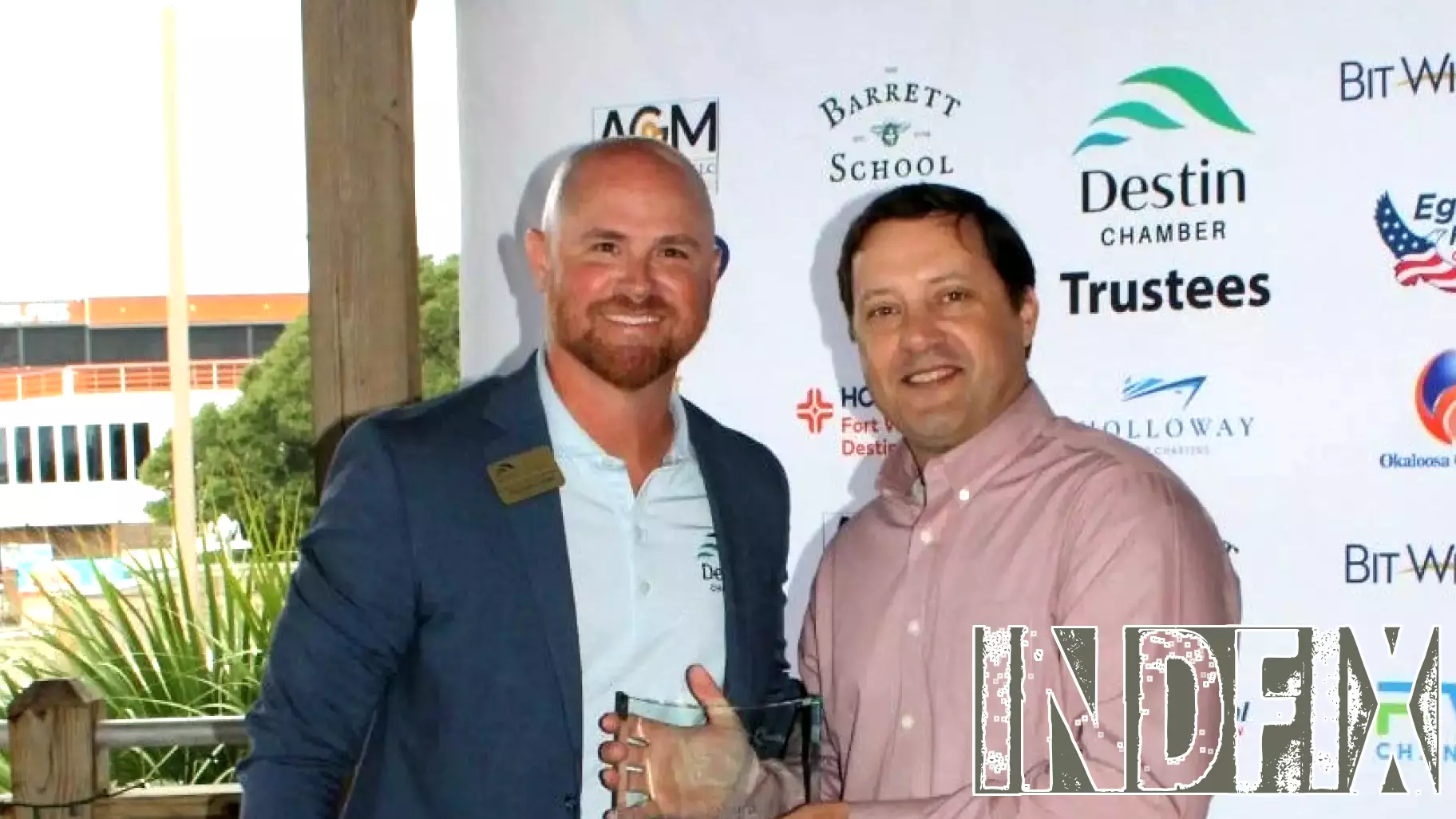 Eric Navarre Honored as Destin Chamber's Business Person of the Quarter