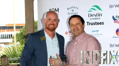 Eric Navarre Honored as Destin Chamber's Business Person of the Quarter